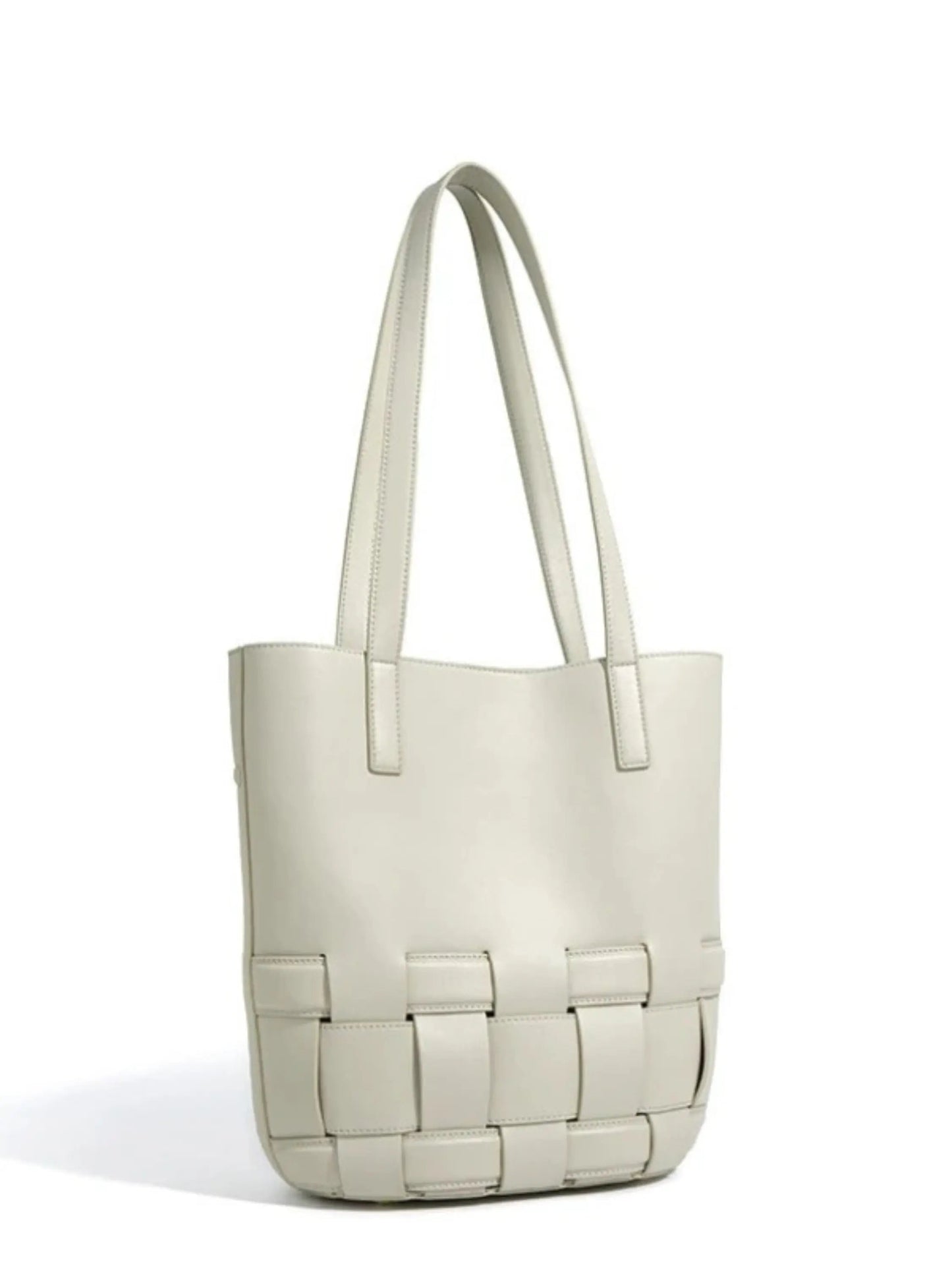 Geflochtene Leder Damenhandtasche