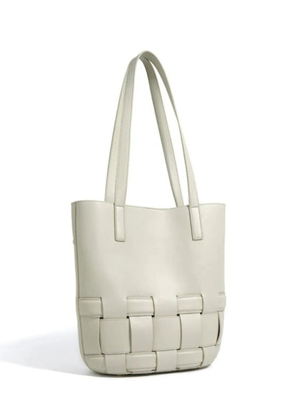 Geflochtene Leder Damenhandtasche
