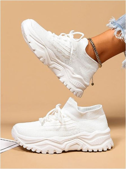 Norvielle Damen Atmungsaktive Laufschuhe Leicht
