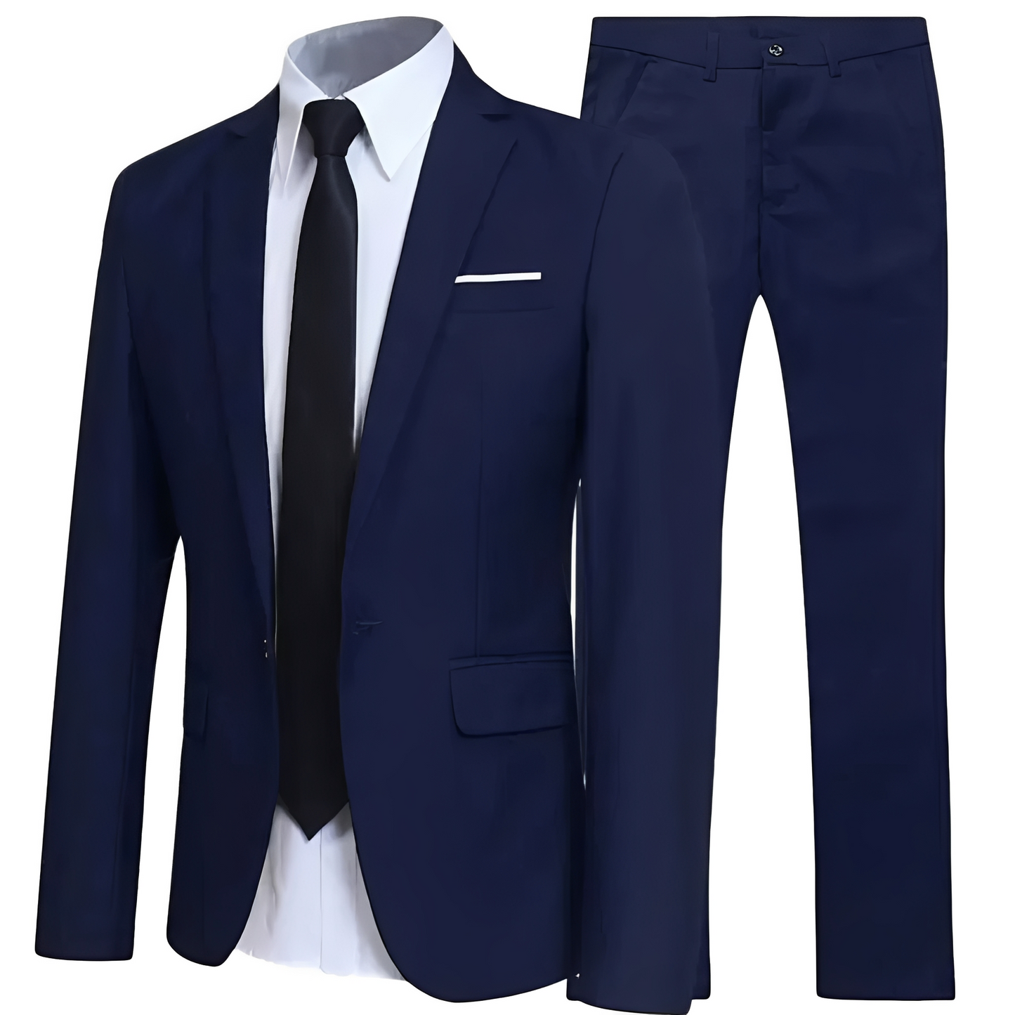Haris Herren Zweiteiler Anzug Elegant