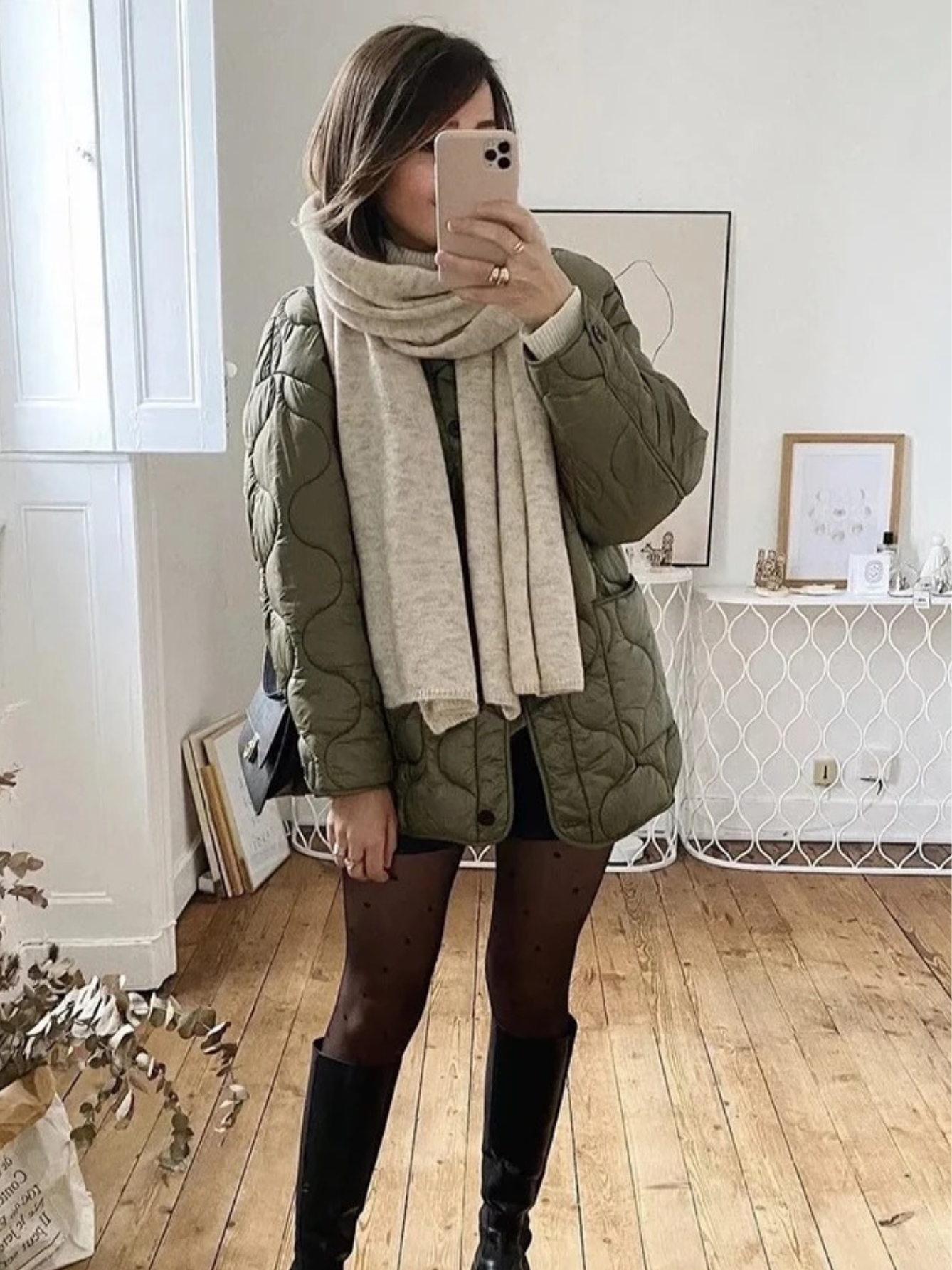 Damen Steppjacke mit Knöpfen