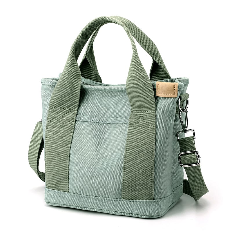 Praktische Tragetasche Mit Mehreren Taschen Nylon Schwarz - Norvielle