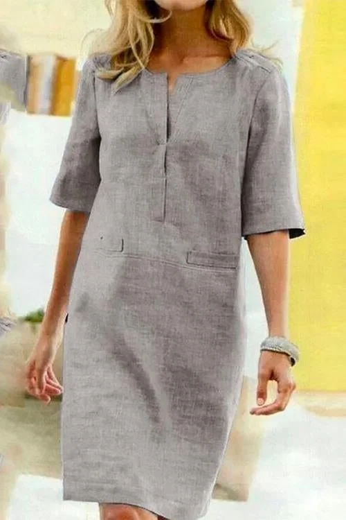 Alessandra Damenleichtes Komfortkleid