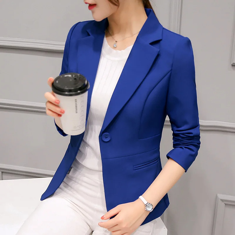 Damen Blazer Langärmlig Elegant
