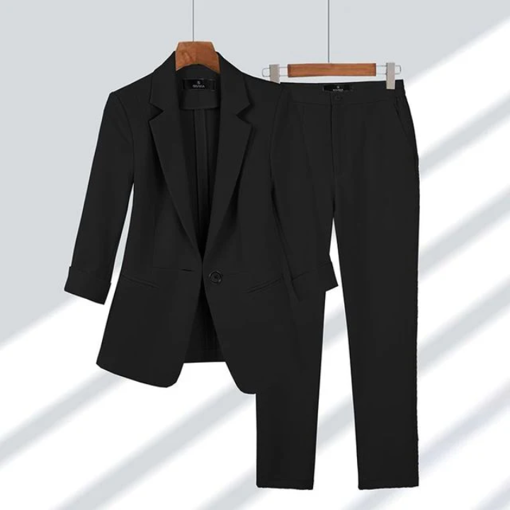 Norvielle Herren Blazer Anzug Hose