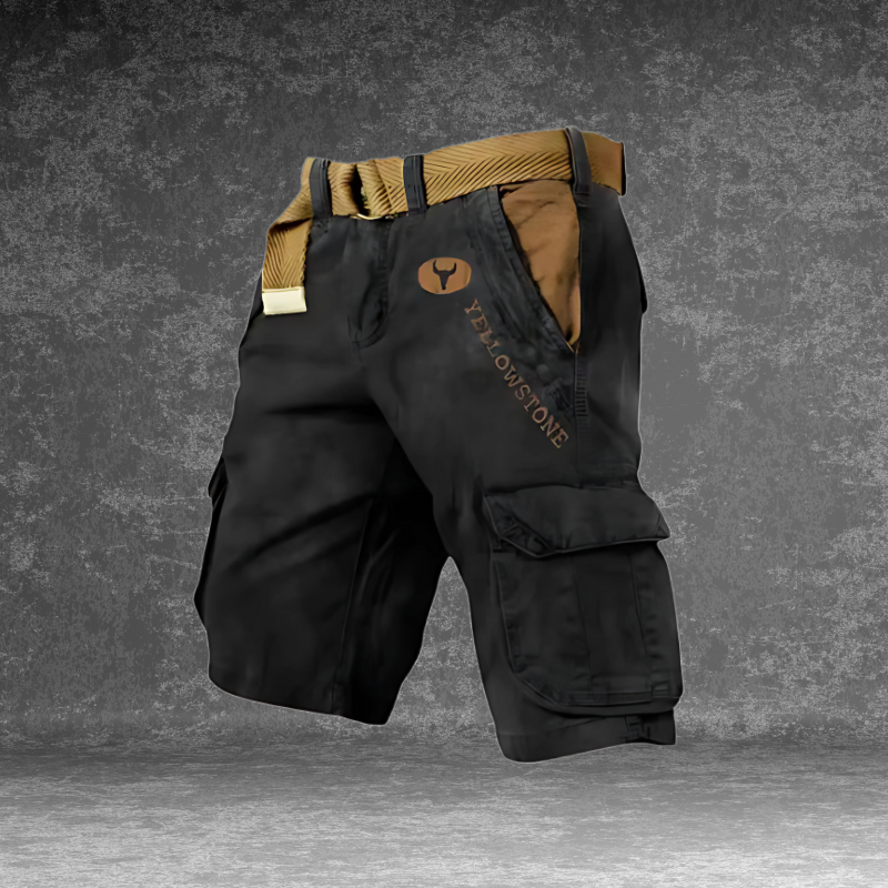 Cole Herren Cargo-Shorts Widerstandsfähig Beige - Norvielle