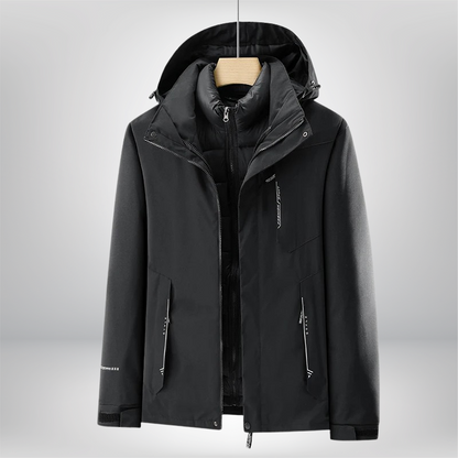 Damen Mehrlagige Skijacke Winterjacke