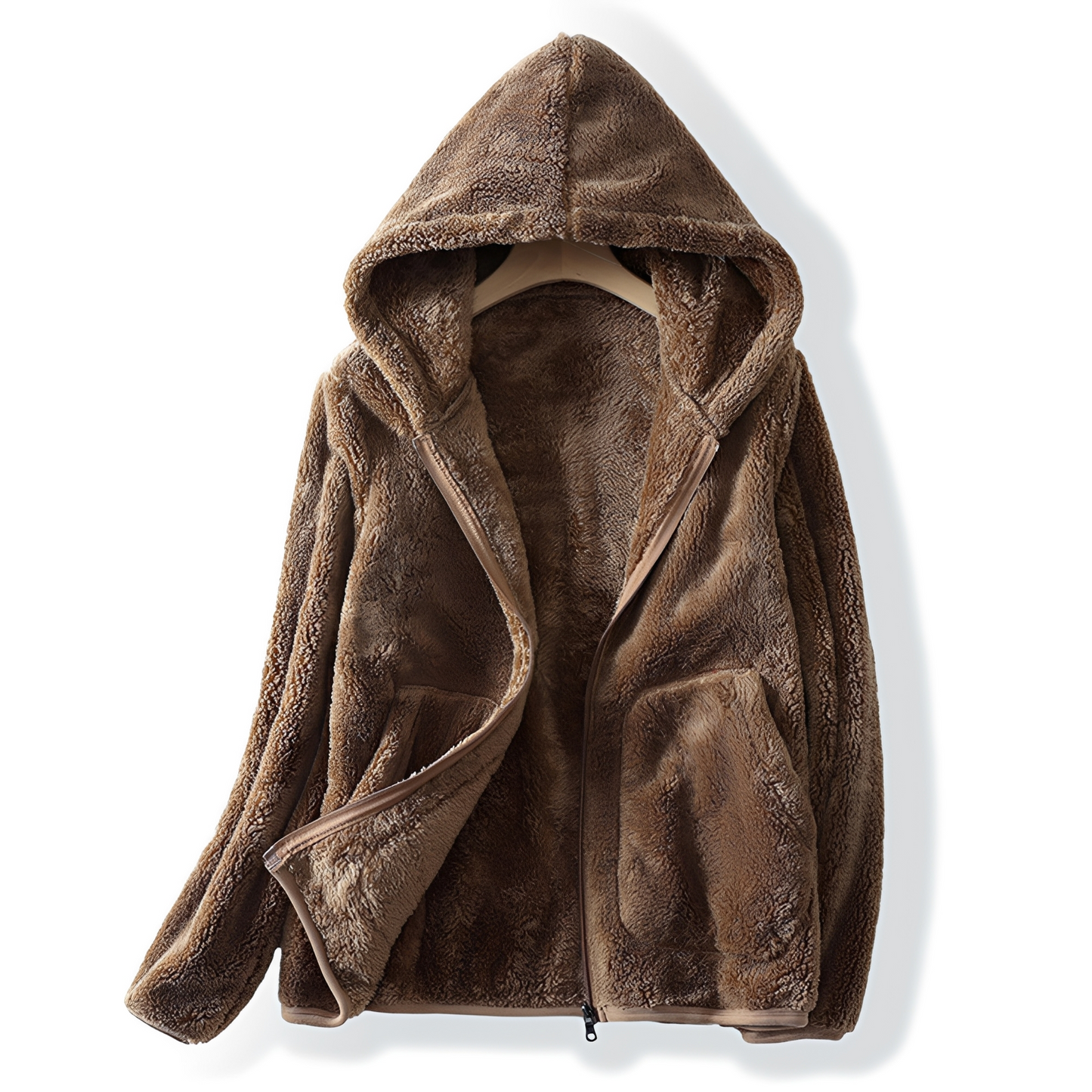 Damen Fleecejacke Warm Wattiert