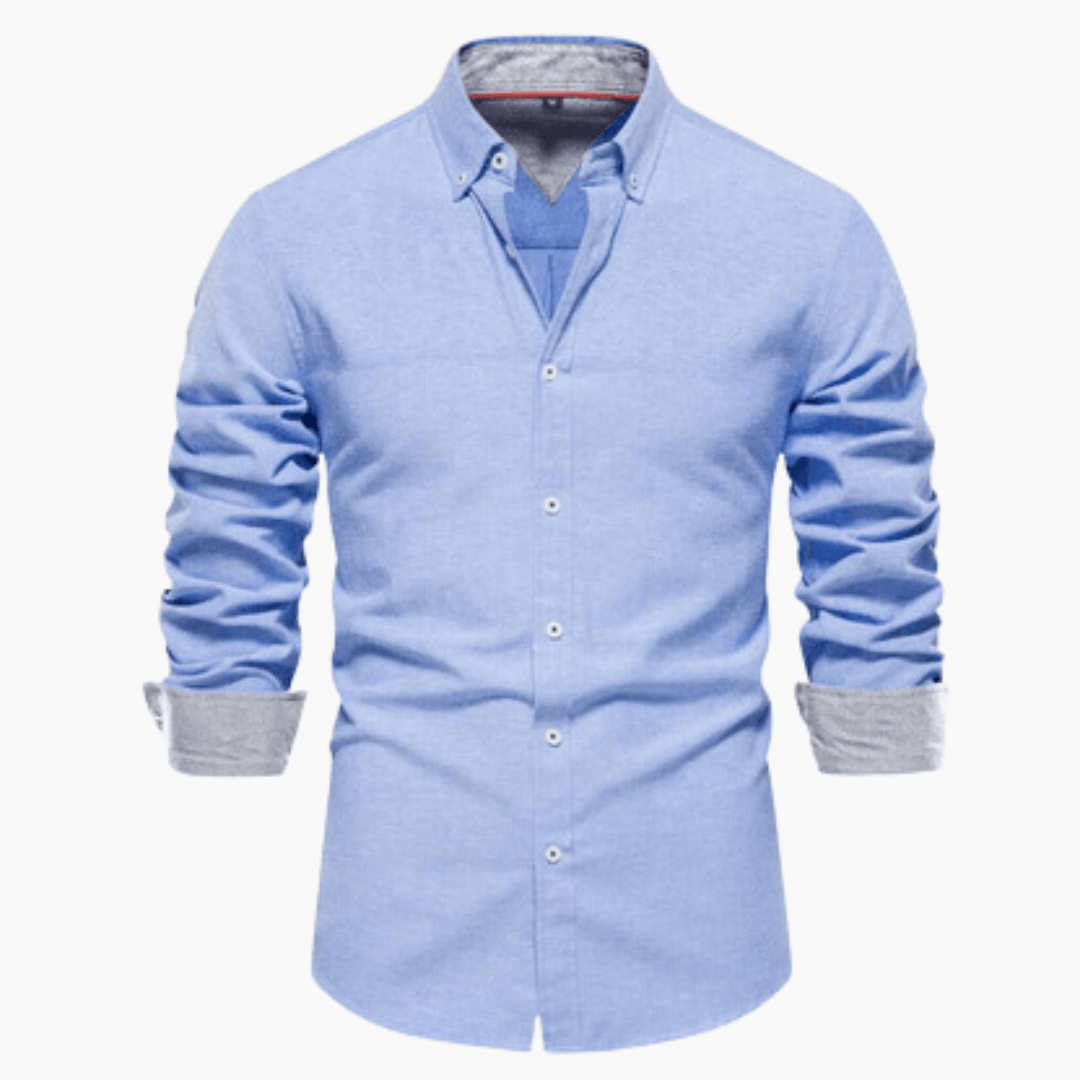 Herren Langarmhemd Bequem