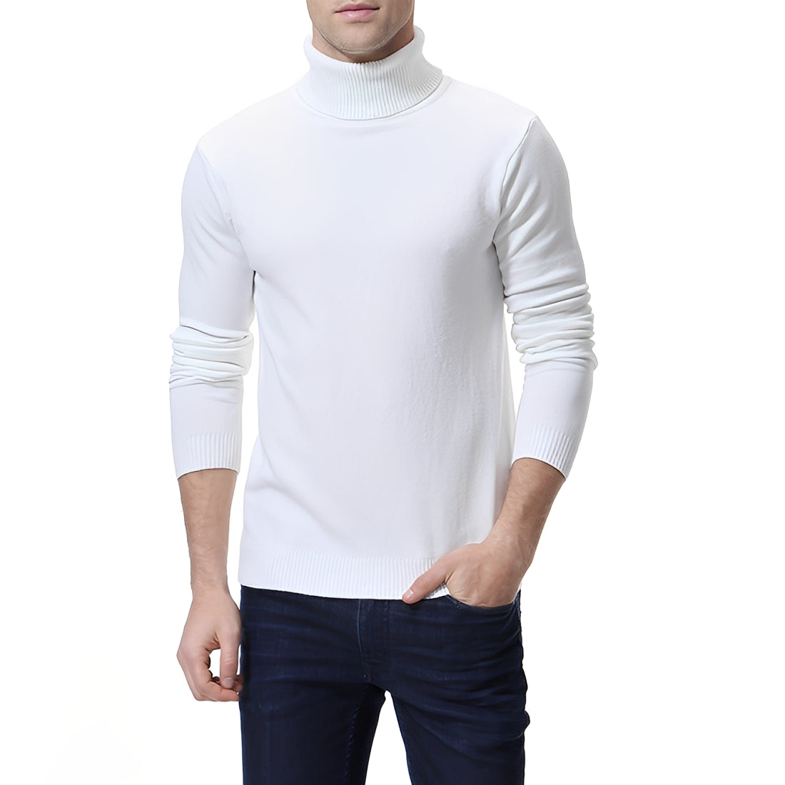 Damen Slim-Fit Rollkragenpullover Jimmy