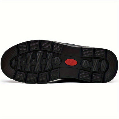 Herren Business Winterschuhe High- Leder Schnürung
