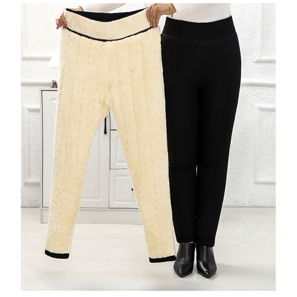 Damen Winterleggings Fleece