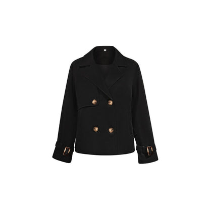 Giovanna Damen Doppelreiher Kurzjacke Mantel