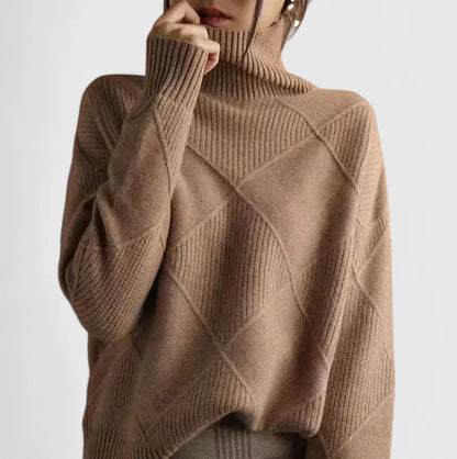 Adryssell Damen Bequemer Pullover