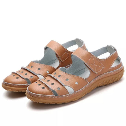 Norvielle Damen Orthopädische Sandalen Bequemer Verschluss