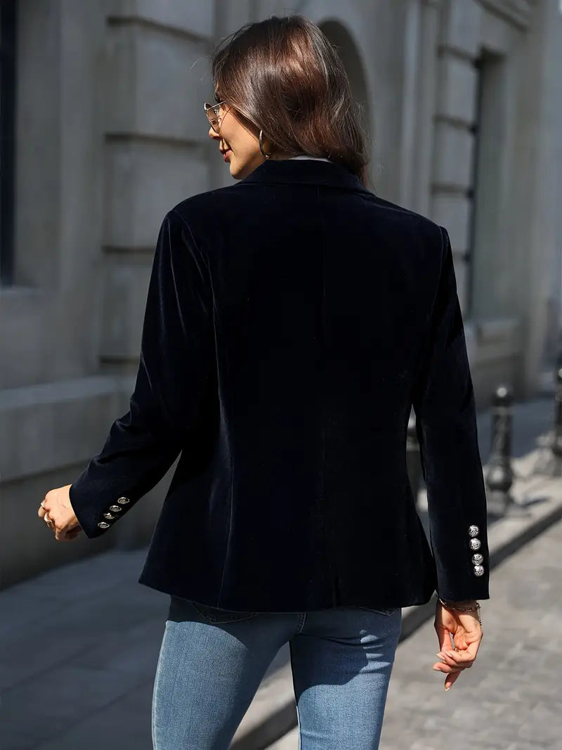 Julissa Damen Velvet Blazer Elegant