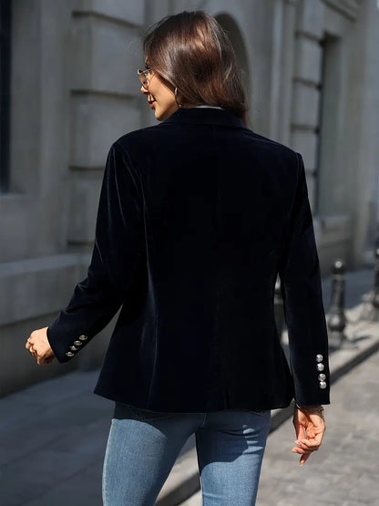 Julissa Damen Velvet Blazer Elegant