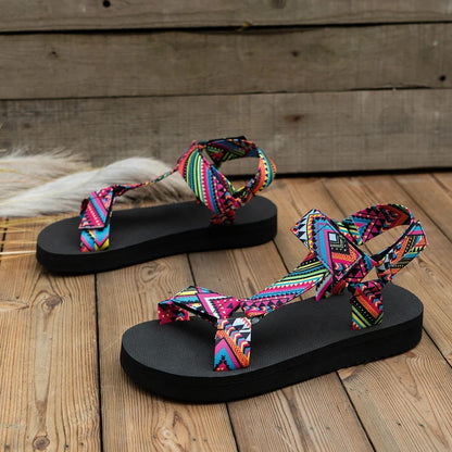 Norvielle Damen Boho Sandalen - Norvielle