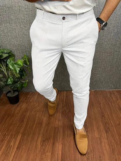 Herren Halbformelle Hose