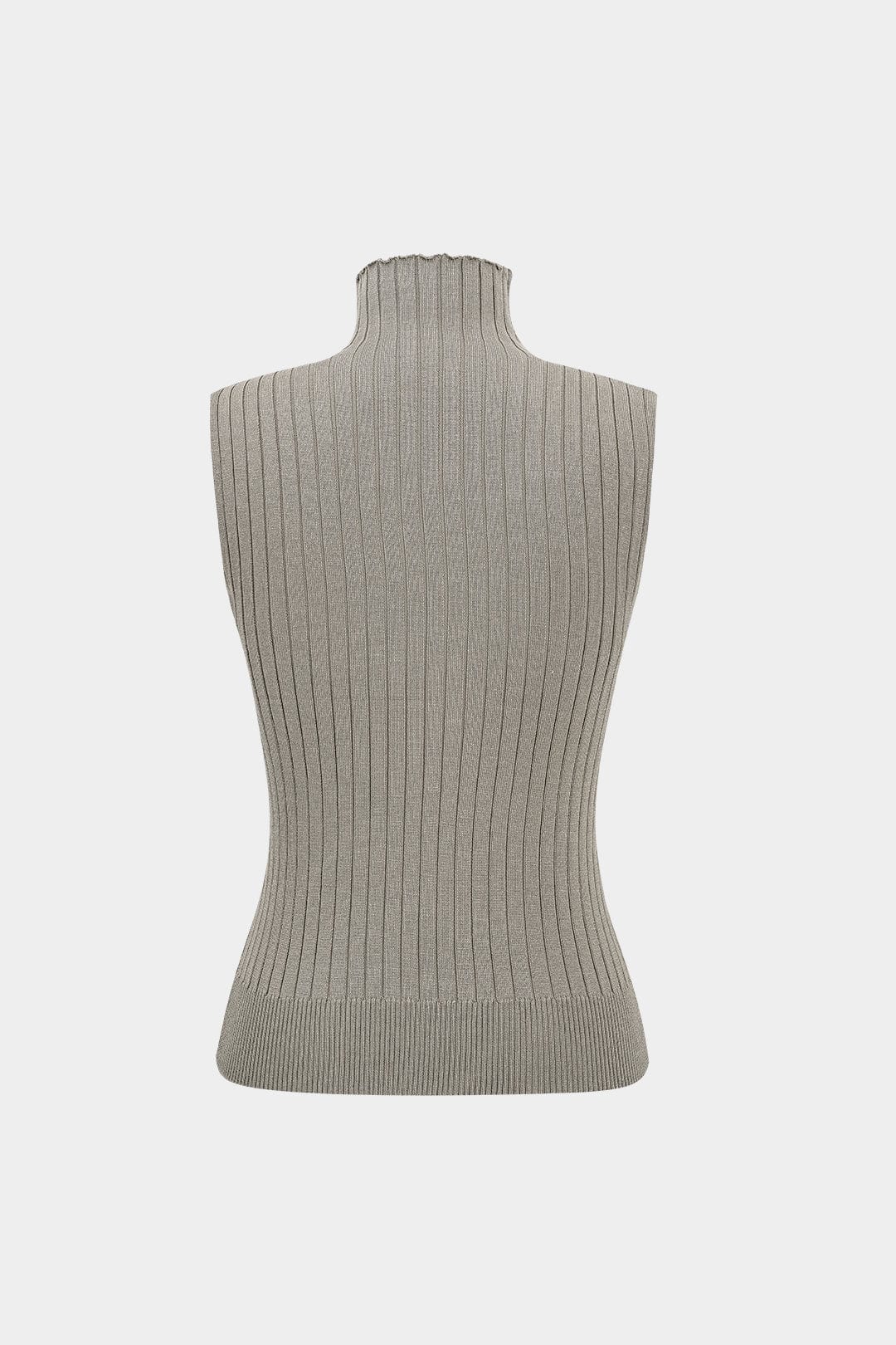 Damen Elegantes Strickset 3-teilig Gerippt