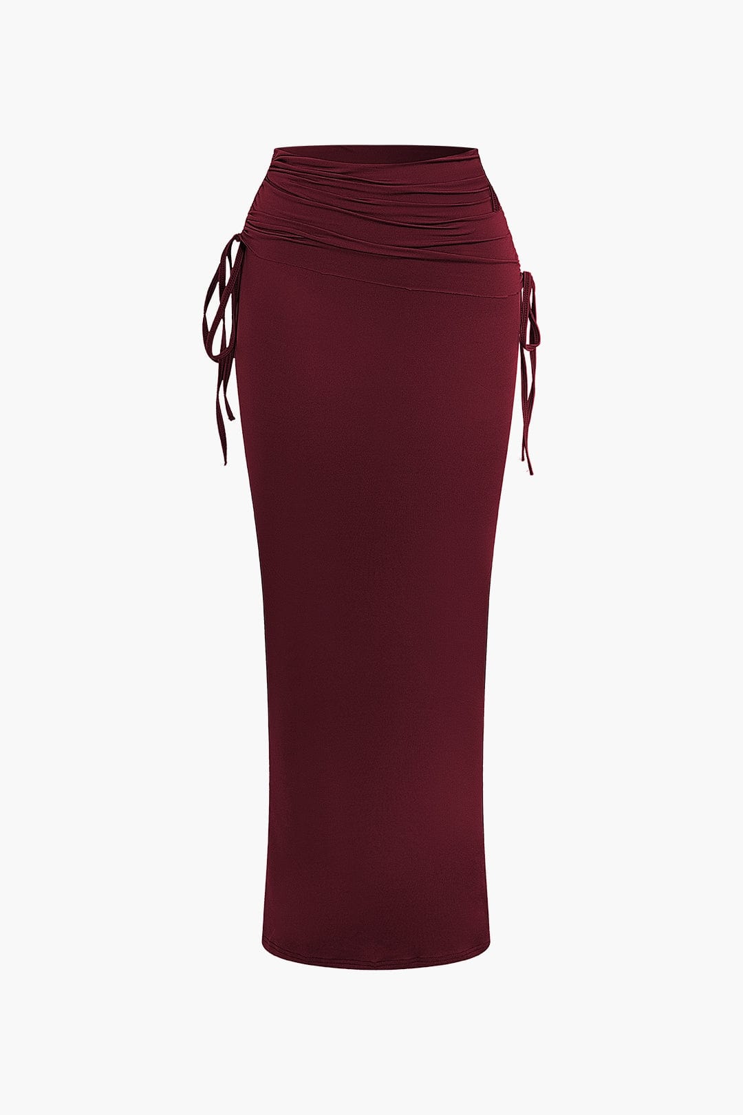 Asymmetrisches Damen Zweiteiler-Set mit One-Shoulder Crop- und