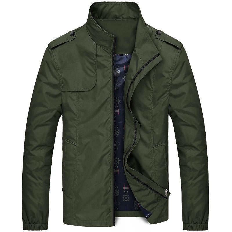 Norvielle Herren Cargo-Jacke Modisch Nylon