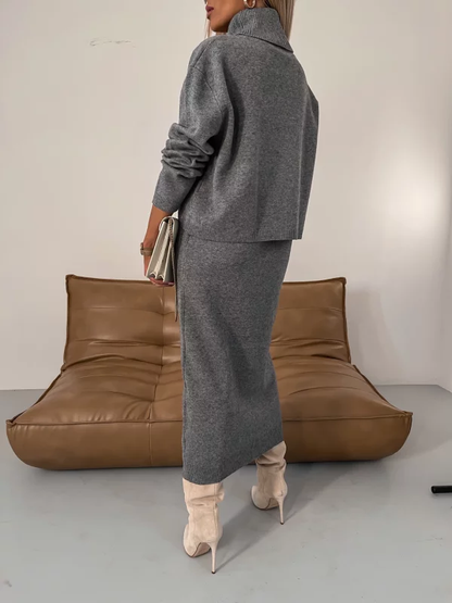 Damen Strickset Herbst Winter