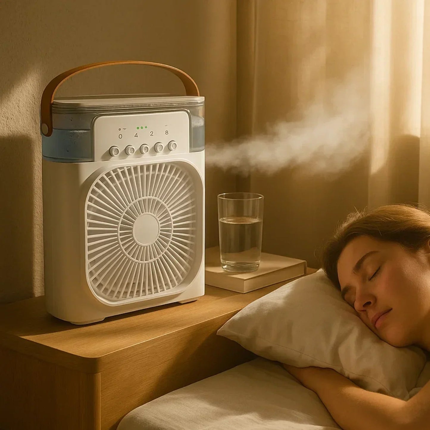 3-in-1 Luftkühler Ventilator Befeuchter Verstellbar