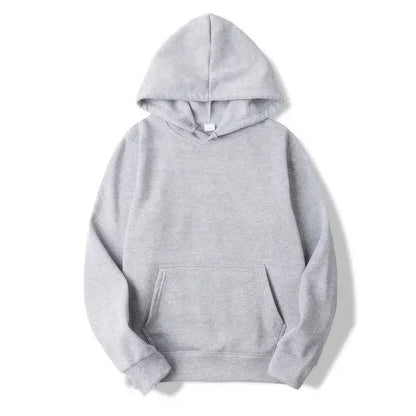 Damen Hoodie Weich Gemütlich Grau