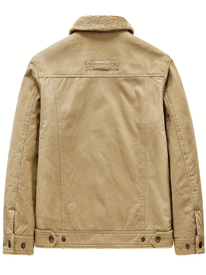 Herren Winterjacke Warm Wasserabweisend Mit Futter -> Herren