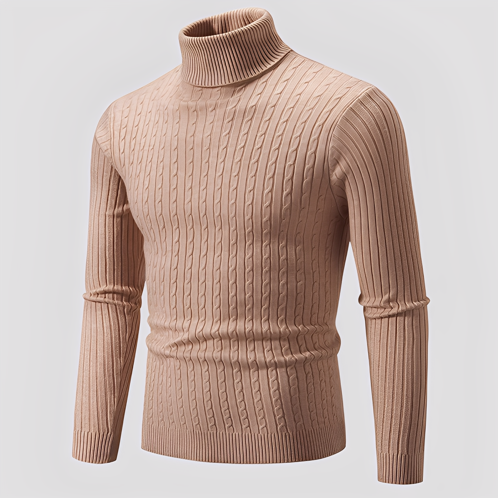 Devin Herren Rollkragenpullover Modern - Norvielle