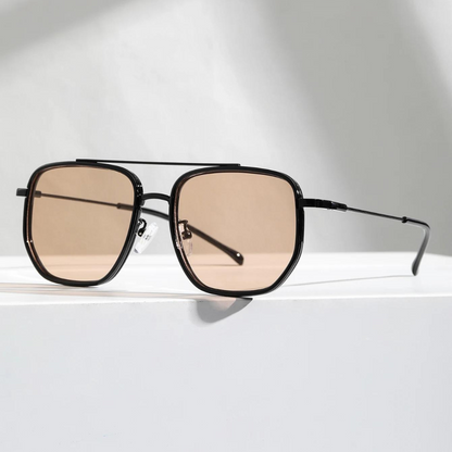 Norvielle Damen Sonnenbrille Stilvoll Schwarz - Norvielle