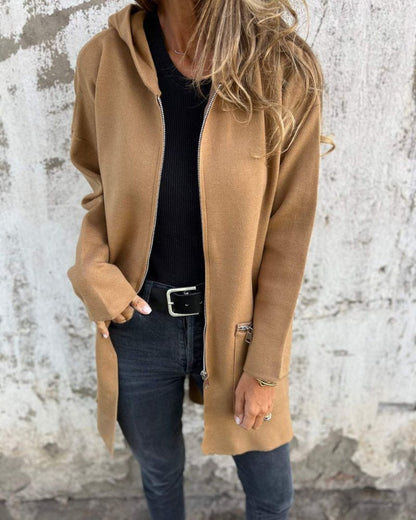 Damen Langarm-Cardigan