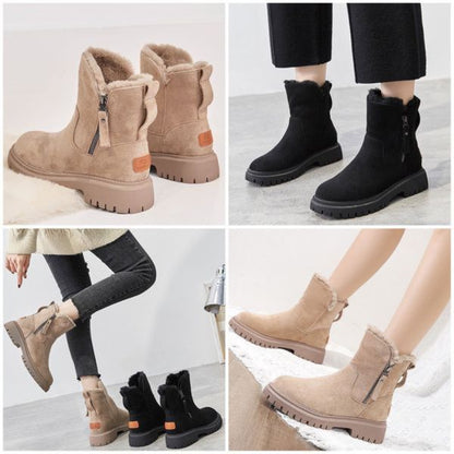 Norvielle Damen Lederstiefeletten Elegantes Design