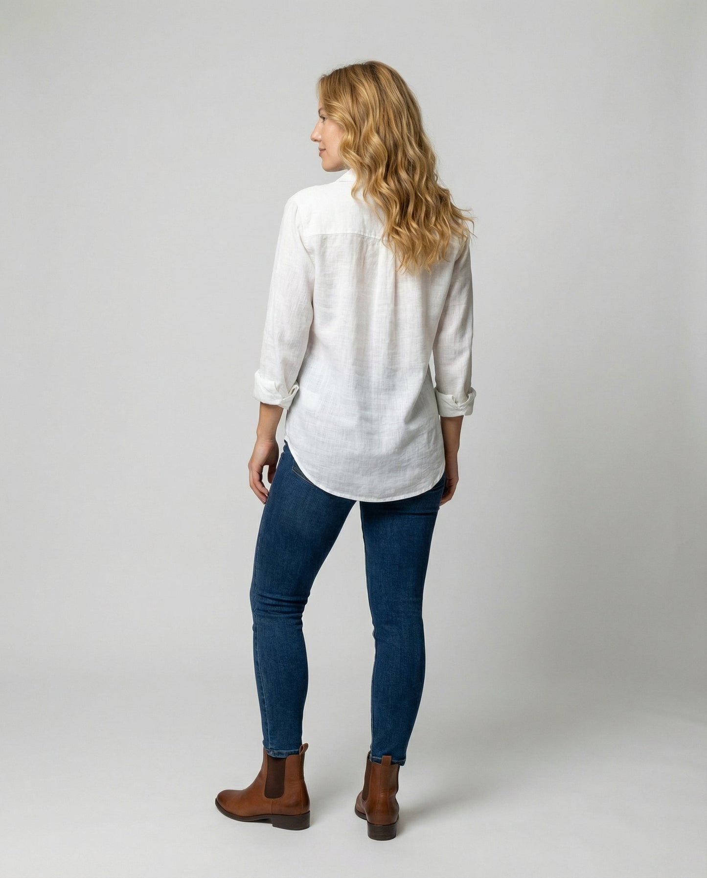 Damenbluse Elegant aus Baumwolle für den Alltag