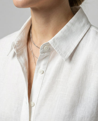 Damenbluse Elegant aus Baumwolle für den Alltag