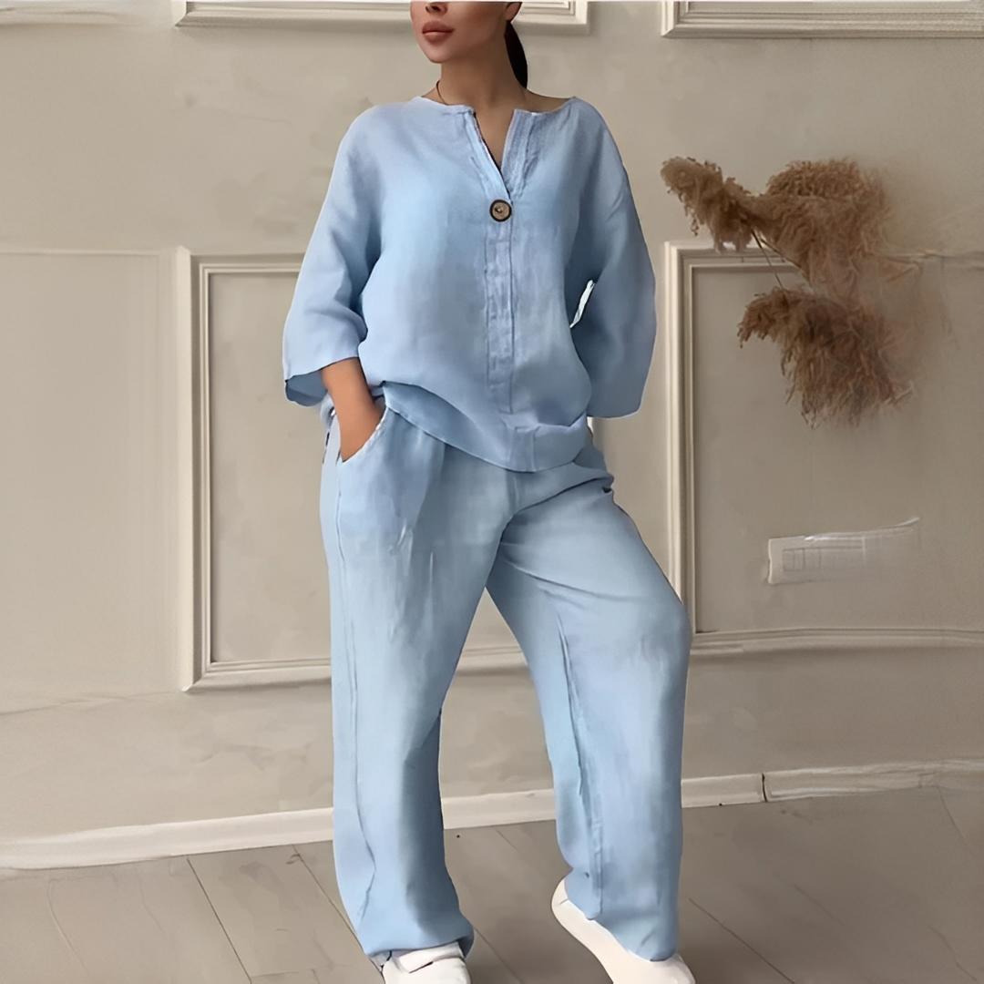 Damen Sommer-Set Bequem Leicht