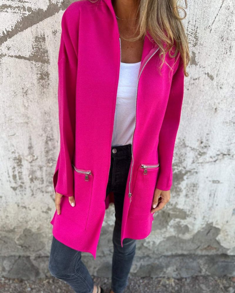 Damen Langarm-Cardigan