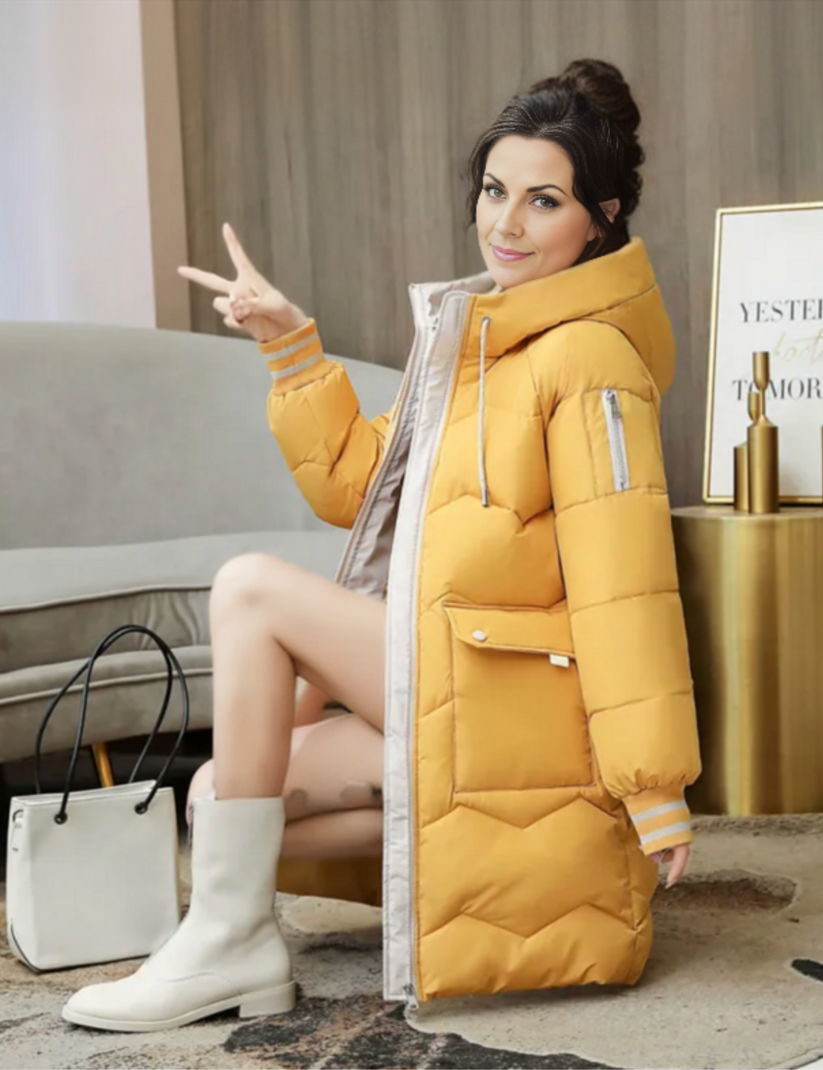 Norvielle Damen Winterparka Gemütlich