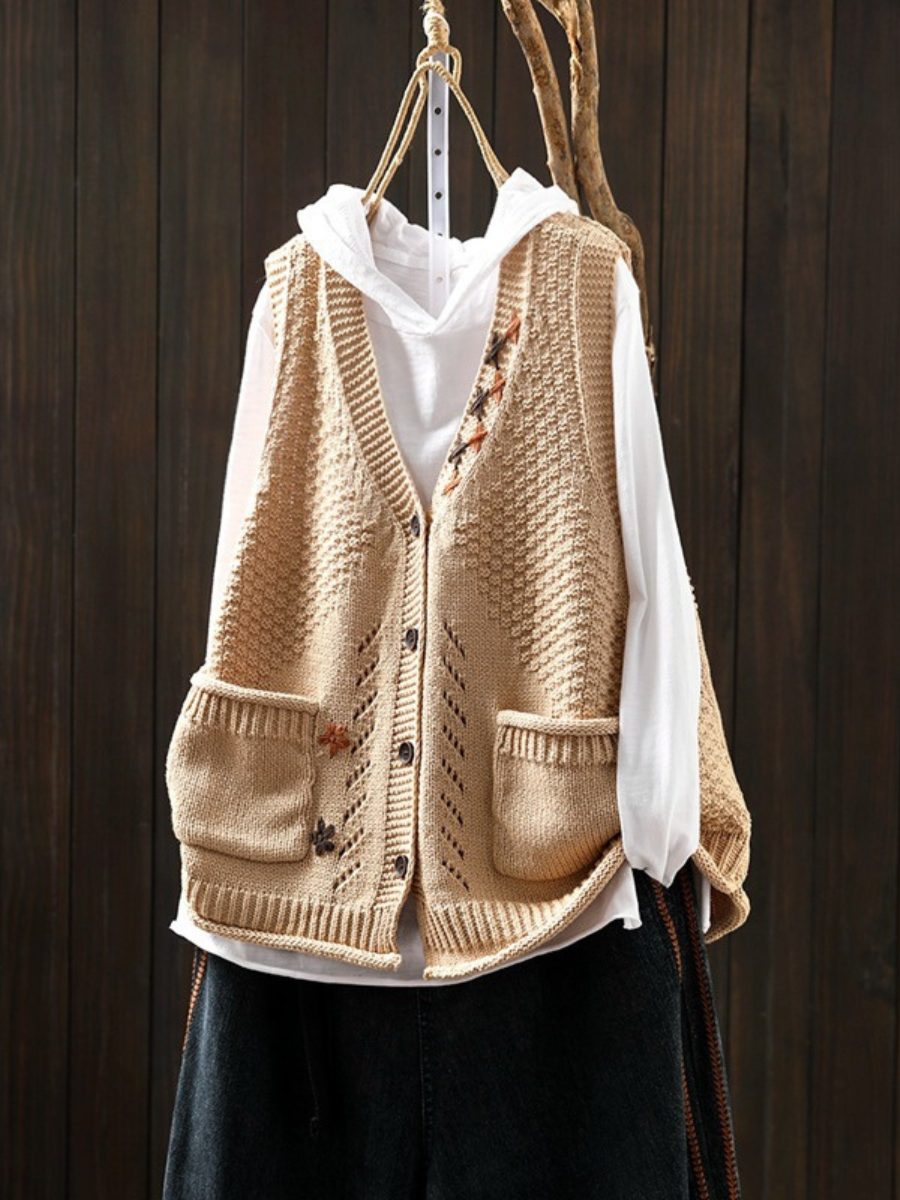 Florianne Damen Strickweste - Norvielle