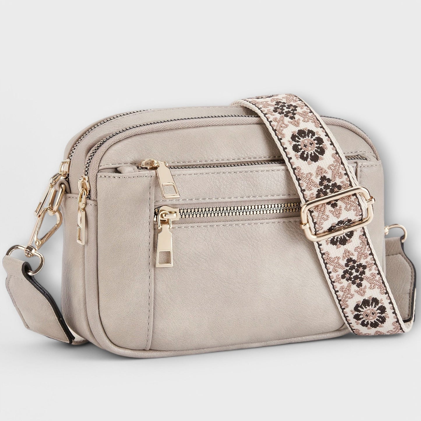 Retro Boho Chic Schultertasche Leder