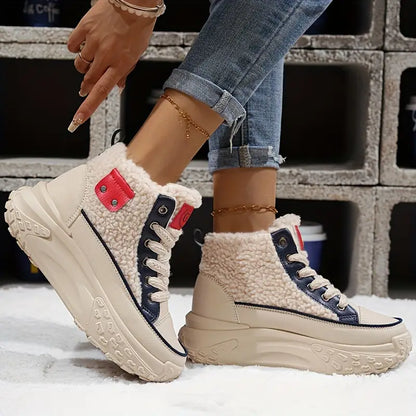 Damen Gefütterte Winterschuhe Norvielle Warm