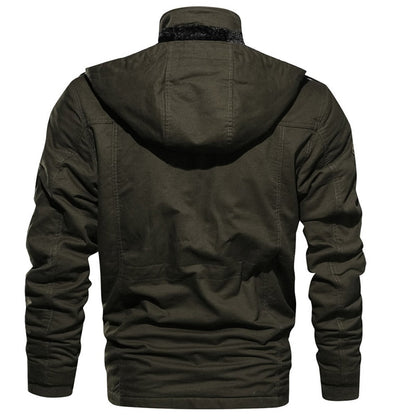 Eleganter Herren Mantel Kommandanten Stil