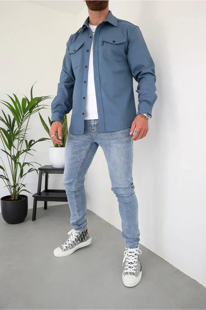 Herren Casual Hemd Baumwolle Supreme