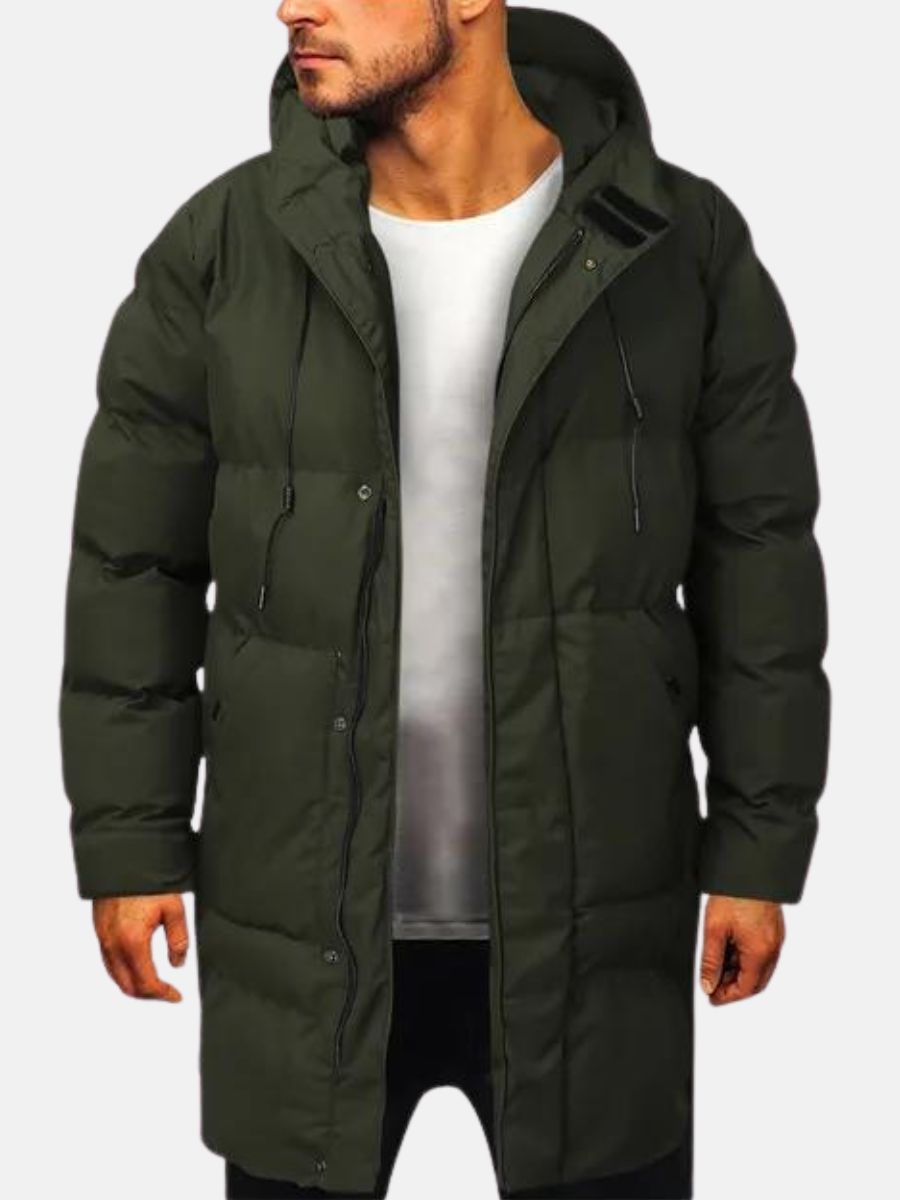 Norvielle Herren Parka Warm Isoliert