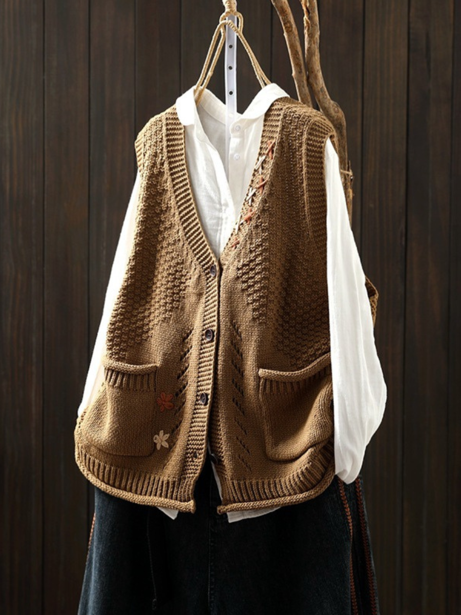 Florianne Damen Strickweste