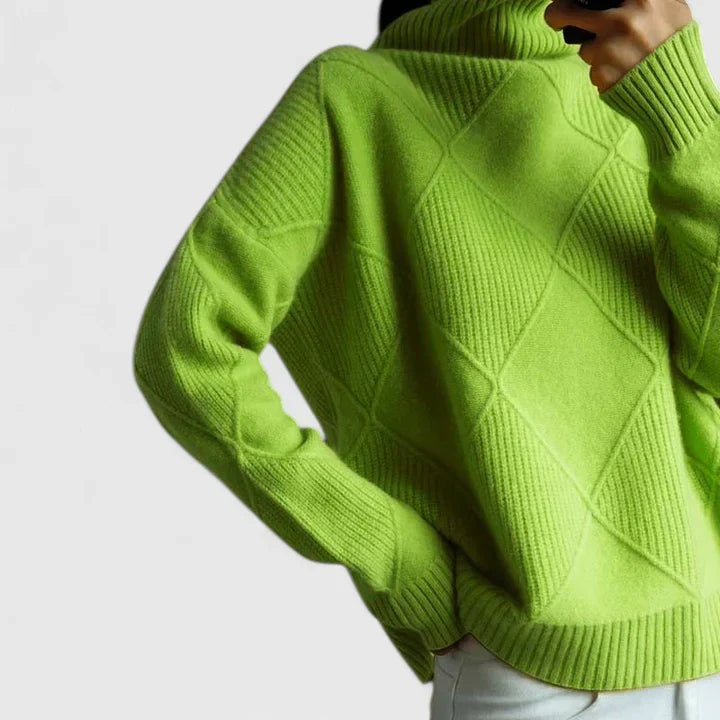 Adryssell Damen Bequemer Pullover