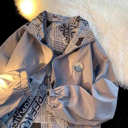 Damen Wendjacke Print-Design Lavinia