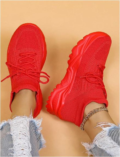 Norvielle Damen Atmungsaktive Laufschuhe Leicht