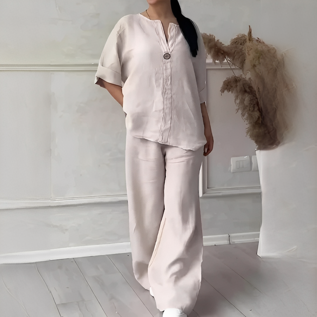 Damen Sommer-Set Bequem Leicht - Norvielle